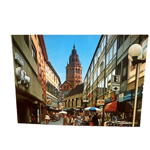 Postkarte ansichtskarte mainz - ansichtskarte,