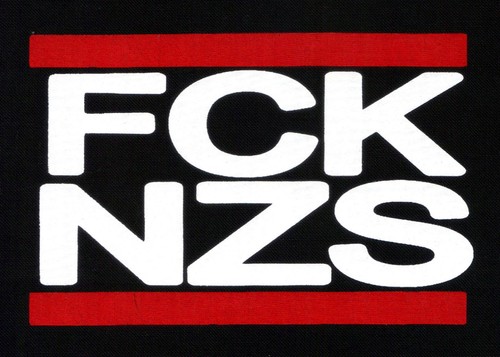 Fck nzs patch aufnäher - aufnäher, neu