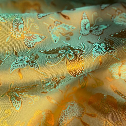Schmetterling jacquard brokat - schmetterling,