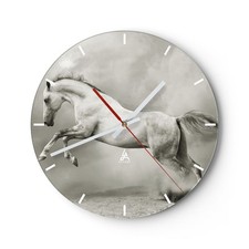 Modern Wanduhr 30x30cm Rund