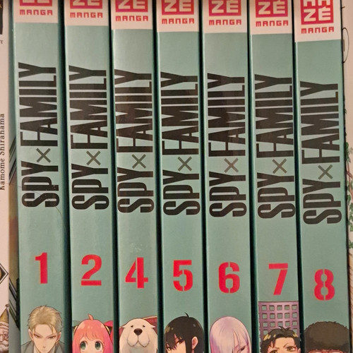 Kazé spy family manga set - x,