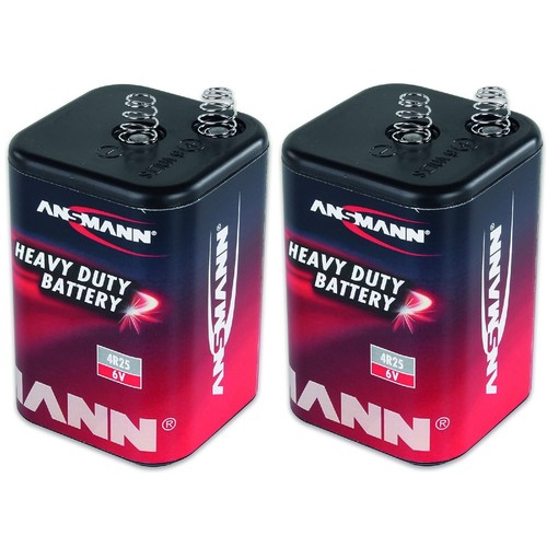 Blockbatterie 4r25 6v - 2x,