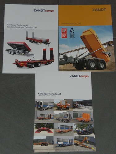 Zandt anhänger tieflader - anhänger,,