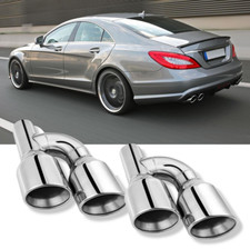 L+R Doppelrohr Auspuffblende