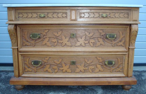 Antik jugendstil massiv - jugendstil, holz