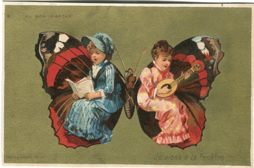 Glanzbilder scraps karte - glanzbilder,