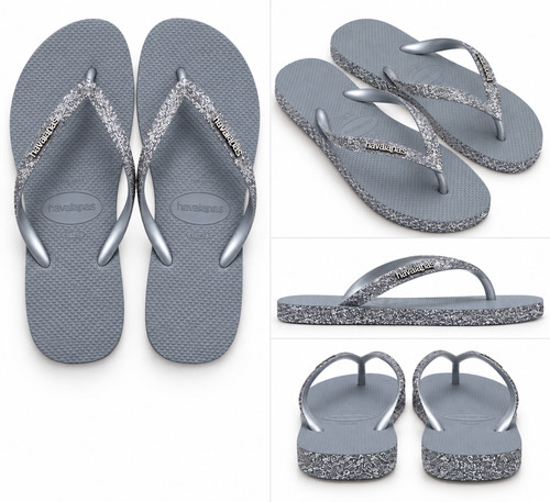 Havianas brazil silber grau - havianas,