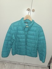 Tommy Hilfiger Damen Leichtdaunen Steppjacke Sommerdaunen Petrol/Türkis Gr.38