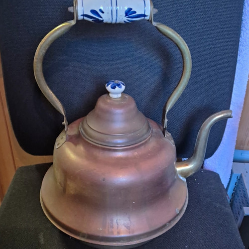 Kupfer teekessel mit - kupfer,