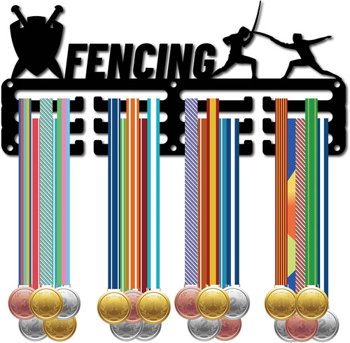 Fechten medaillenaufhänger - fechten,