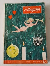 Das Magazin  DDR-Zeitschrift  Erotik Werbung  Jahrgang 1955 Heft 12