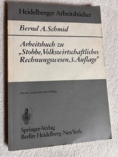 Stobbe, Volkswirtschaftliches Rechnungswesen, 3.Auflage | Zustand akzeptabel