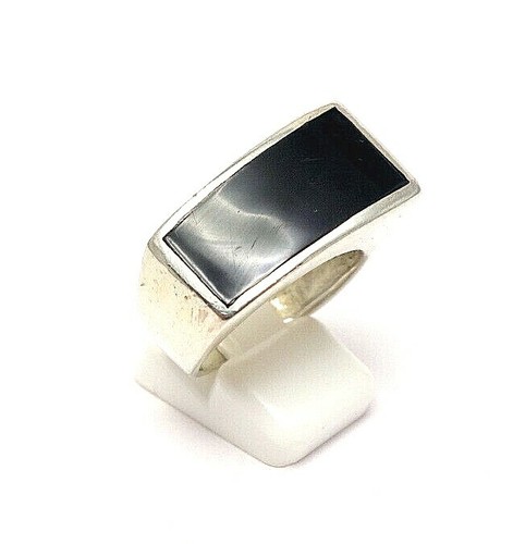 Wunderbarer vintage onyx ring - vintage,