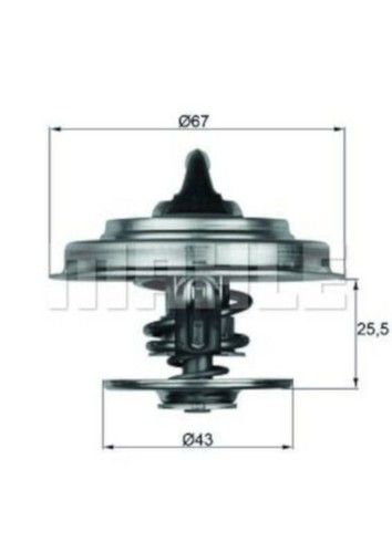 Mahle thermostat für mercedes - für,