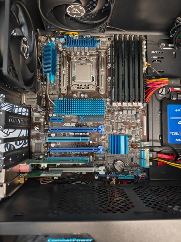 Mainboard asus p6x58d sockel - mainboard,