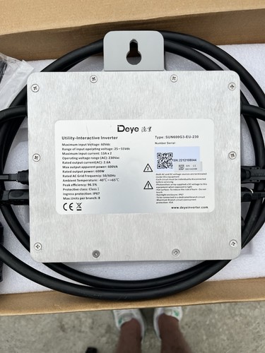 Deye sun600g3 230 - deye, sun600g3-eu-230