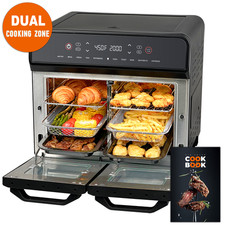 24qt stainless steel dual zone - 24qt,