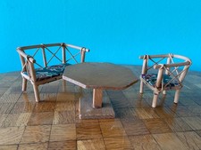 Gartenmöbel  Korb Puppenhaus