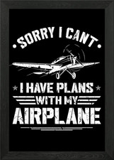 Kleines Flugzeug Pilot