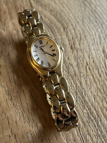 Seiko damenuhr 1n00 6g80 gold - seiko,