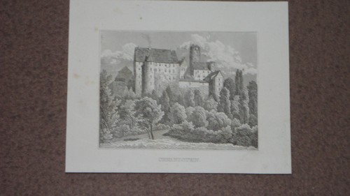 Alter originaler stahlstich - originaler,