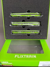 Lemke LC95006 Spur N 3-tlg. Flixtrain Set neues Design Personenwagen Bmmz Arnold