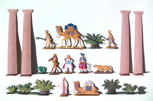 Zinnfiguren ägypten orient - "Ägypten,,