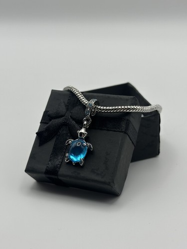 Murano glas blau schildkröte - murano,