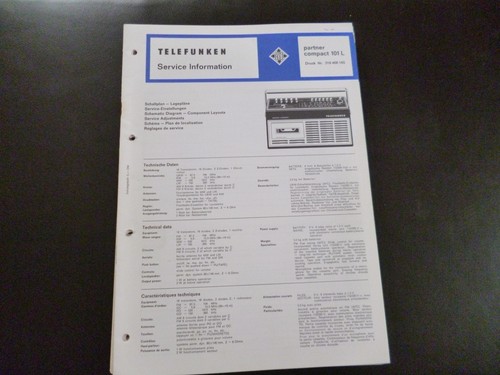 Original service manual - original,