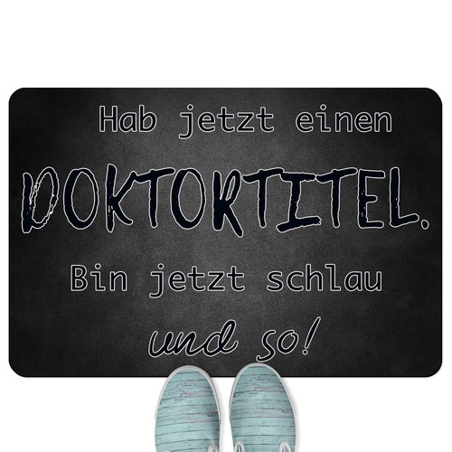 Hab jetzt einen doktortitel - hab,