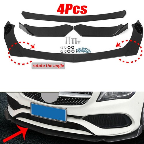 Glossy black front bumper - bumper, lip