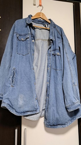 Maxi blue jeansjacke damen - maxi,