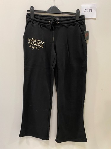 Hardy schwarze jogger hose - ed,