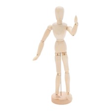Gliederpuppe aus Holz 33 cm