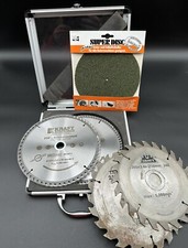Kraft Werkzeuge Kreissägeblätter mit Koffer #KA166