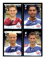 Autogrammkartensatz Hansa