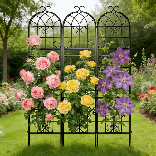 3er set rankhilfe rankgitter - 3er,