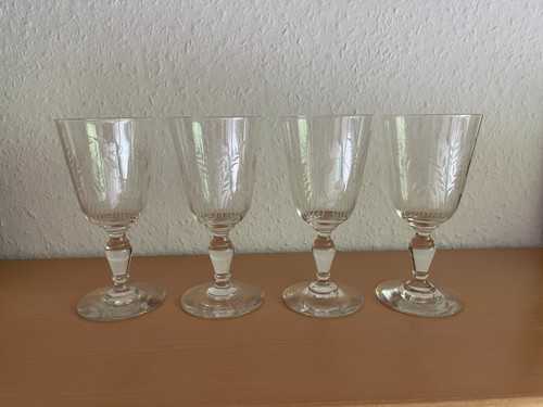 Antike weingläser - 4, (ca.1900)