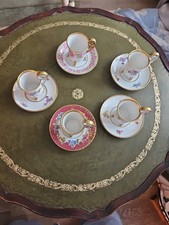 5x Set Miniatur-Sammeltassen