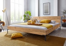 Doppelbett Bett 180x200cm Massivholz Eiche Wildeiche geölt NEU OVP!!