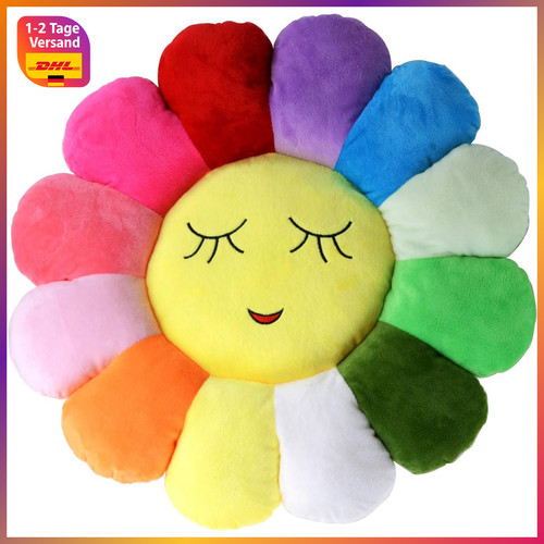 Bodenkissen sonnenblumen 8 - bodenkissen,