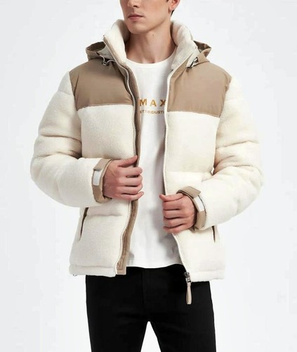 Herren gesteppt teddyfell - gesteppt,