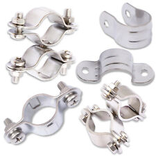 Rohrschellen U-Schelle Bügelschelle Doppelt Wirbel Single fest Edelstahl V2A 