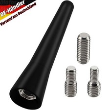 Auto Antenne 6,5cm Kurz Stab Dach KFZ Universal Radio AM FM DAB Adapter M4 M5 M6