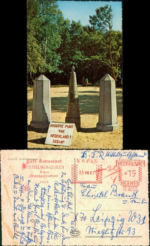 Postkaart vaals drielandenpunt - postkaart,