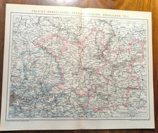 Original histor. Landkarte