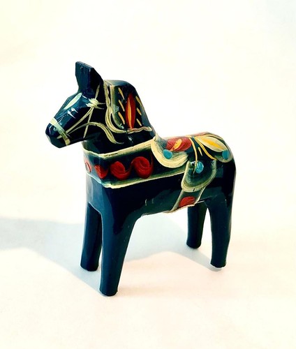 Vintage dala pferd horse nils - horse,