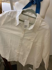 Oxford hemd bluse weiß - h+m,