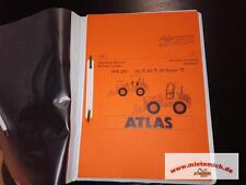 Betriebsanleitung Bedienungsanleitung Wartungsanleitung ATLAS AR 55,65,65 Super