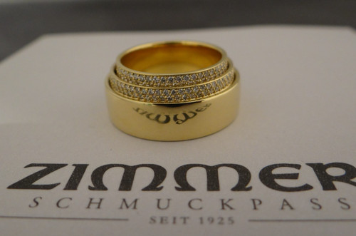 Designer ring mit - ring,
